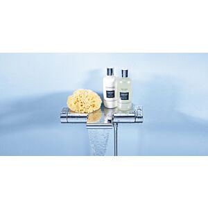 Grohe Grohtherm 2000 mitigeur douche thermostatique 34464001 en apparent, avec tablette, chromé