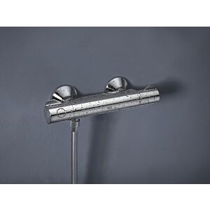 Grohe Grohtherm 800 mitigeur douche thermostatique 34558000 chromé, montage mural, anit-retour