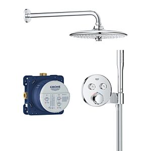 Grohe Precision SmartControl shower system 34878000 concealed with Vitalio Joy 260, chrome