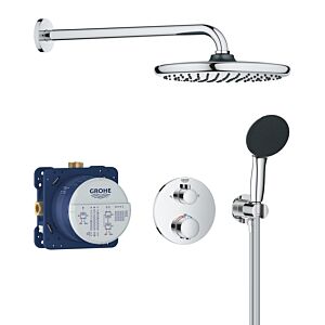 Grohe Precision Thermostat Shower System Concealed 34883000 Concealed with Vitalio Start 250, chrome