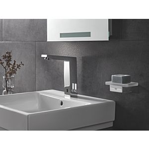 Grohe Eurocube E Waschtischarmatur 36440000 chrom, mit Mischung, Temperaturbegrenzer