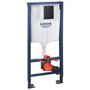 Grohe Rapid SL élément de prémur 3 en 1 388112430 hauteur 1,13 m, noir mat