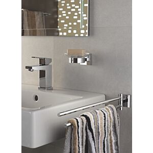 Grohe Start Cube porte-serviettes 40976000 chromé, pivotante , 2 bras, 44cm
