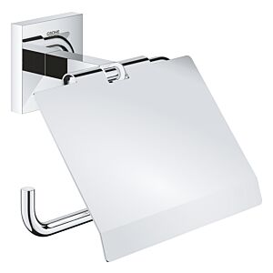 Grohe Start Cube porte-rouleau de papier toilette 41102000 chromé, avec couvercle