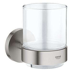 Grohe Start Glass with Holder 41194DC0 Supersteel
