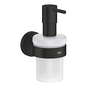 Grohe Start soap dispenser with holder 411952430 matt black