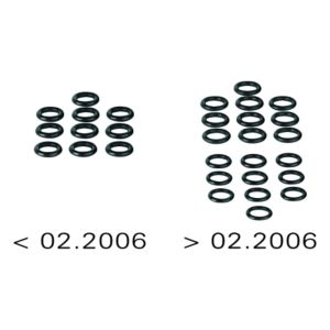 Grohe joint torique 01283 6x2 20 pièces 0128300M