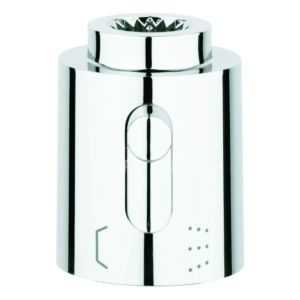 Grohe Absperrgriff 06654 06654000 Atrio Thermostatbatterie chrom