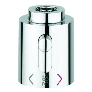 Grohe temperature selector handle 06676 06676000 for thermostat chrome