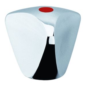 Grohe handle 08017 08017000 Trecorn-de-Luxe red 2000 / 2 &quot;chrome