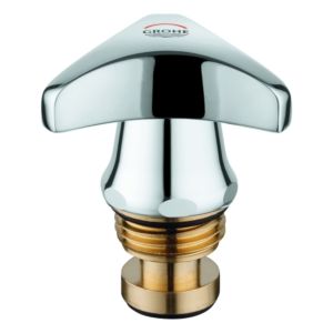 Grohe Trecorn-Oberteil 1/2", chrom, Markierung rot