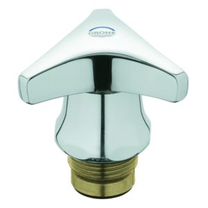 Grohe Oberteil Trecorn 3/4", chrom, Markierung blau