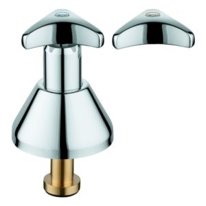 Grohe Oberteil 11330 für UP-Ventile 11330000 Trecorn Gr. Mark. blau 1/2" chrom