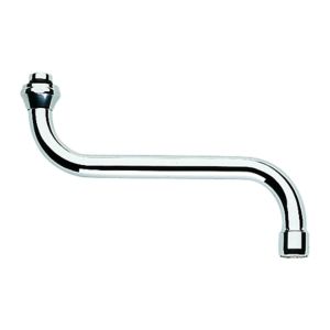 Grohe S-Auslauf chrom, Ausladung 200 mm, schwenkbar