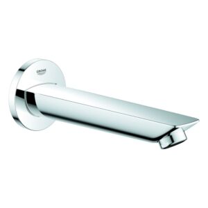 Grohe BauCosmopolitan bath spout 13255001, projection 17.1 cm, wall-mounted, chrome