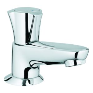 Grohe Costa Standventil 20404001 chrom, Gussauslauf, Markierung blau