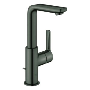 Grohe Lineare mitigeur lavabo 23296AL1 graphite dur brossé, taille L, avec garniture de vidage