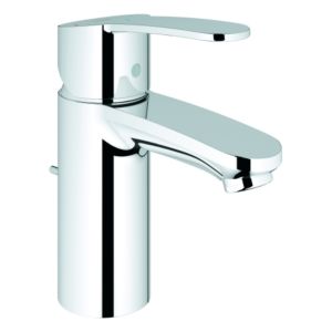 Grohe Eurostyle Waschtischarmatur 2337420E Cosmopolitan, chrom, SilkMove ES, Ablaufgarnitur