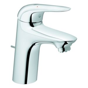 Grohe Eurostyle Waschtischarmatur 23710003 chrom, S-Size, mit Ablaufgarnitur, Niederdruck