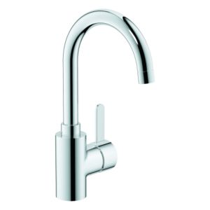 Grohe Eurosmart Cosmopolitan basin mixer 23933001 L-Size, waste set, smooth body, chrome