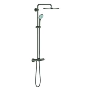 Grohe Euphoria 310 Duschsystem 26075AL0 hard graphite gebürstet, mit Brausethermostat