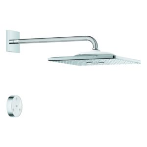 Grohe Rainshower Kopfbrauseset 26642000 chrom, Brausenarm 42,2 cm, 2 Strahlarten