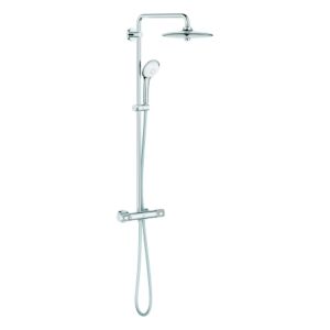Grohe Euphoria shower system 27296003 exposed thermostat, wall mounting, chrome