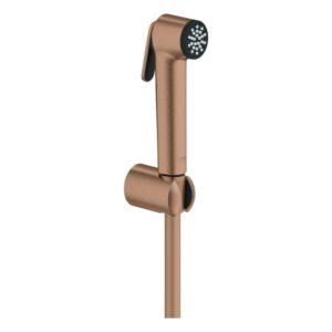 Grohe Tempesta -F Trigger Spray 30 hand shower 27513DL1 with hand shower holder, 1250mm shower hose, warm sunset brushed