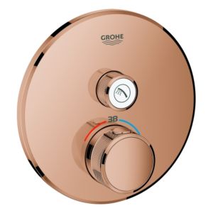 Grohe Smartcontrol trim set 29118DA0 warm sunset, round, 2000 thermostat, 2000 shut- 2000 valve