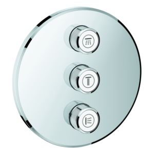 Grohe Grohtherm Smartcontrol Brausethermostat 29122000, chrom, 3-fach Unterputzventil