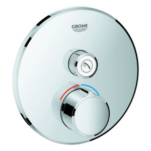 Grohe Smartcontrol Brausearmatur 29144000 chrom, mit 1 Absperrventil, runde Rosette