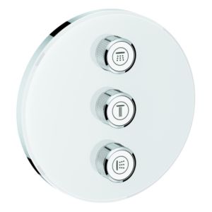 Grohe Grohtherm Smartcontrol Brausethermostat 29152LS0, moon white, 3-fach Unterputzventil