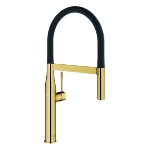 Grohe Essence Küchenarmatur 30294GL0 cool sunrise, herausziehbare Profibrause