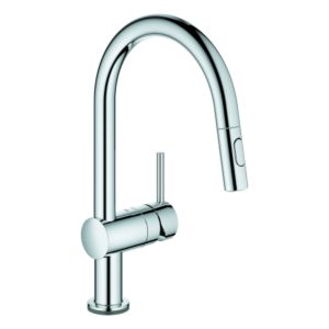 Grohe Minta Touch Spültisch-Einhebelmischer 31358002 chrom, elektronisch, herausziehbare Dual-Spülbrause