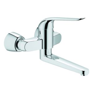 Grohe Waschtisch-Wand-Einhebelmischer 3277400 Euroeco Special, chrom, Ausladung 272 mm