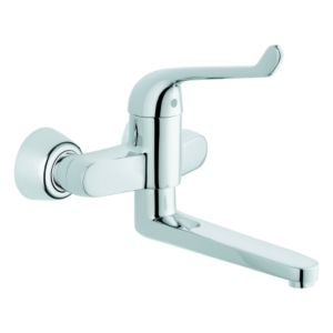 Grohe Euroeco Special Waschtisch-Sicherheitsarmatur 32793000 chrom, Ausladung 25,6 cm