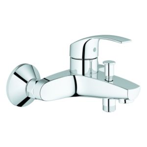 Grohe Eurosmart Neu Wannenarmatur 33300002 chrom, Aufputz, Ausladung 161 mm