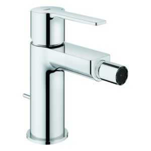 Grohe Lineare Bidetarmatur 33848001 chrom, mit Ablaufgarnitur
