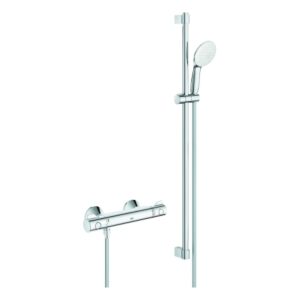 Grohe Grohtherm 800 Brausethermostat 34566002 mit Brausegarnitur, Länge 900mm, chrom