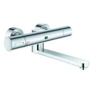 Grohe Eurosmart CE infrared washbasin faucet 36454000 28.7 cm, with mixer and thermostat, chrome