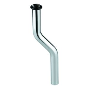 Grohe urinal flush pipe 37039000 20 cm, Ø 2000 , 8 cm, brass, chrome, offset 4 cm