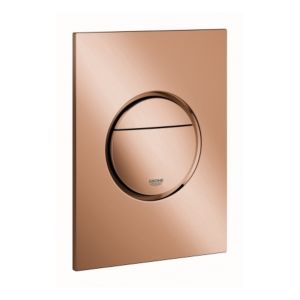Grohe Nova Cosmopolitan Betätigunsplatte 37601DA0 warm sunset, senkrechte Montage