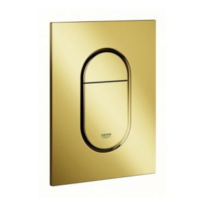 Grohe Arena Cosmopolitan actuation plate 37624GL0 cool sunrise, vertical mounting
