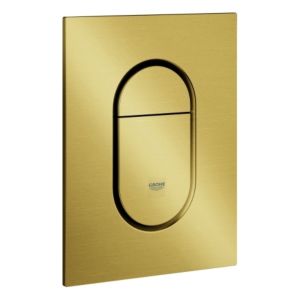 Grohe Arena Plaque d&#39;actionnement Cosmopolitan 37624GN0 brossé cool sunrise, montage vertical