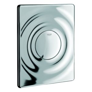 Grohe Surf Abdeckplatte 38574000 chrom, 1-Mengen-Betätigung