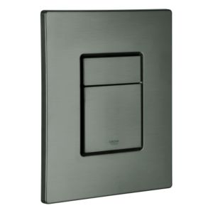 Grohe Skate Cosmopolitan cover plate 38732AL0 brushed hard graphite, vertical and horizontal mounting