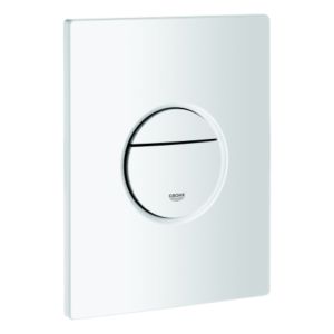 Grohe Nova Cosmopolitan Abdeckplatte 38765SH0 weiß, senkrechte und waagerechte Montage