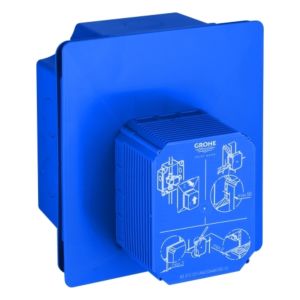 GROHE Urinal-Rohbauset Rapido UMB für manuelle Betätigung oder Infrarot Elektronik 6 V