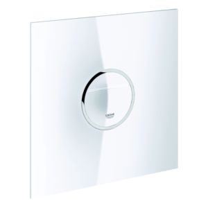 Grohe Ondus Abdeckplatte 38915LS0 Digitecture Light, 2 Mengenspülung, moon White