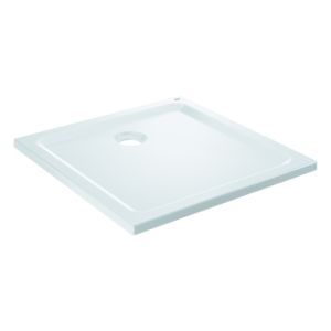 Grohe Universal shower tray 39302000 alpine white, acrylic, 80 x 80 x 3 cm